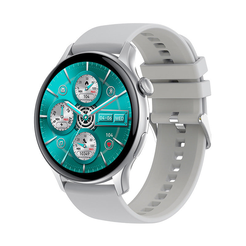 Relógio inteligente com suporte para NFC, Bluetooth, chamadas, pressão arterial, relógio esportivo