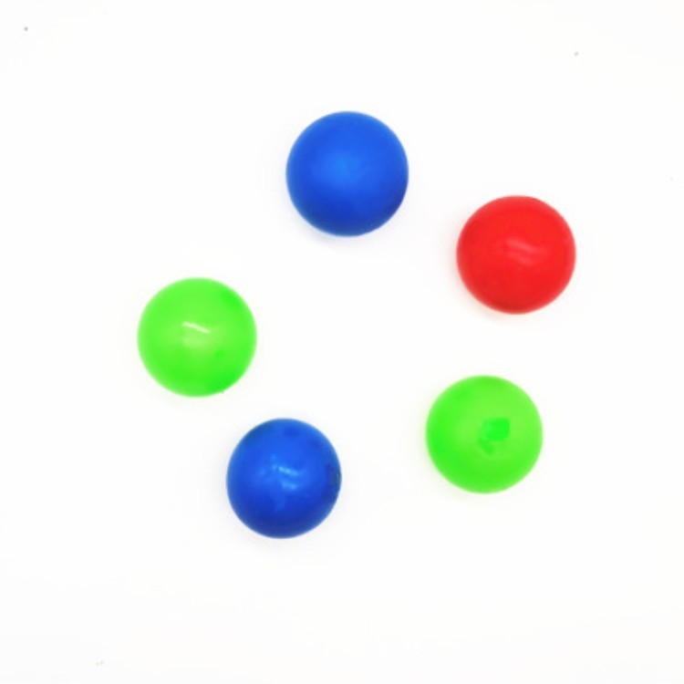 Bola de parede adesiva para alívio do estresse, bola de squash pegajosa