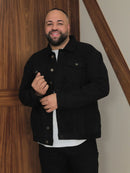 BNB Jaqueta Jeans Sarja Masculina Plus Size Premium