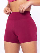 Short Suplex Academia Fitness Feminino Cós Alto - Wolfox
