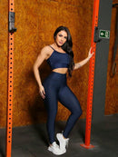 Calça Legging De Academia Cintura alta