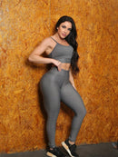 Calça Legging De Academia Cintura alta