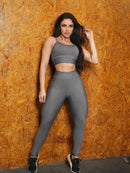 Calça Legging De Academia Cintura alta