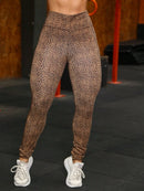 Calça Legging De Academia Cintura alta