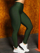Calça Legging De Academia Cintura alta