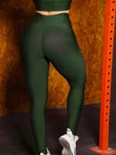 Calça Legging De Academia Cintura alta