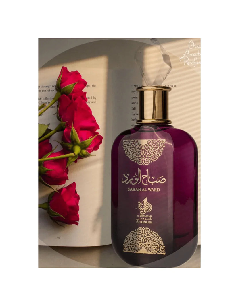 Sabah Al Ward Al Wataniah Feminino - Eau de Parfum 100ml edp Dia dos Namorados