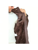 Jaqueta Masculina de Sarja Plus size Forrada com pelos por dentro tamanhos G1 G2 G3 G4 G5 G6 G7 G8 preto , verde , marrom escuro e marrom claro .