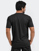 Kit 4 Camiseta Camisa Masculina Manga Curta Tecnologia Dry Fitness Esportivo Secagem rápida Corrida Malhar Musculação Academia Treino Lazer Festa Piscina Praia Viagem Verão