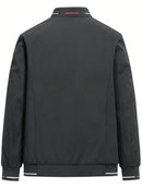 Jaqueta Acolchoada Quente Masculina, Top Casual Para Exterior, Moda Outono/Inverno