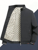 Jaqueta Acolchoada Quente Masculina, Top Casual Para Exterior, Moda Outono/Inverno