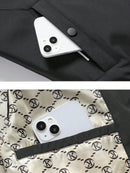 Jaqueta Acolchoada Quente Masculina, Top Casual Para Exterior, Moda Outono/Inverno