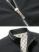 Jaqueta Acolchoada Quente Masculina, Top Casual Para Exterior, Moda Outono/Inverno