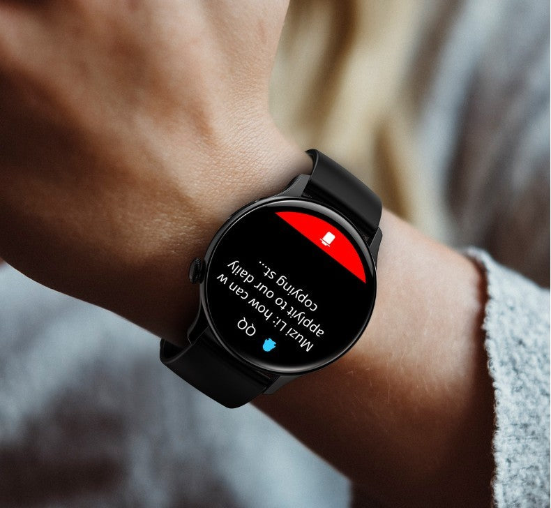 Relógio inteligente com suporte para NFC, Bluetooth, chamadas, pressão arterial, relógio esportivo