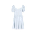 Vestido xadrez plus size French Sweet Desire Fungus Edge com redução de idade