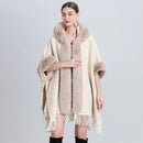 Casaco xadrez oversized com cashmere e malha