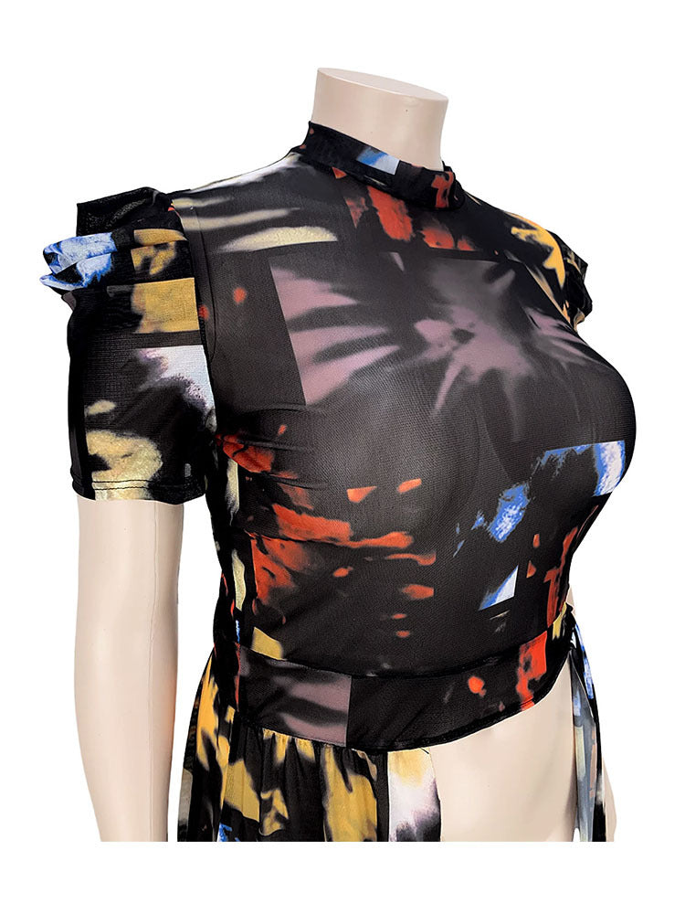 Vestido longo com botões e camisa, feminino, tamanho grande, roupa para clube, clima ameno