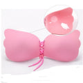 Sutiã grande sem alças, adesivo, push up, sutiã feminino, lingerie invisível, sutiã de coelho, quente