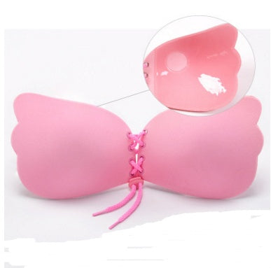 Sutiã grande sem alças, adesivo, push up, sutiã feminino, lingerie invisível, sutiã de coelho, quente