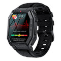 Relógio Inteligente K55 Bluetooth com Monitoramento de Pressão Arterial e Frequência Cardíaca Esportiva