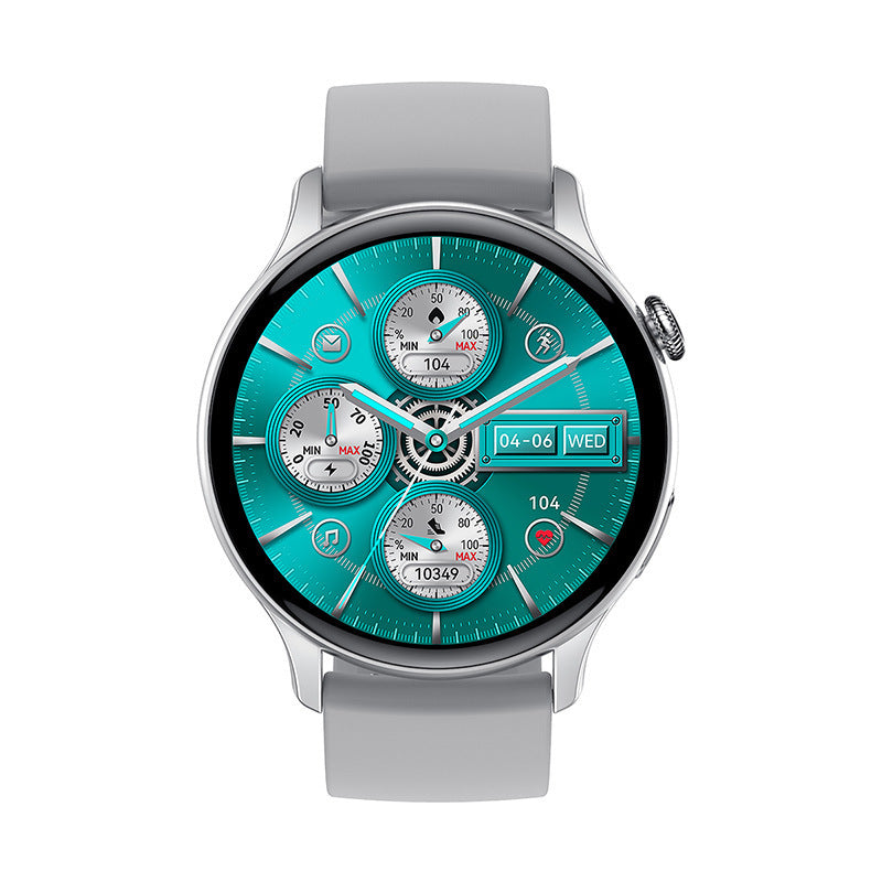Relógio inteligente com suporte para NFC, Bluetooth, chamadas, pressão arterial, relógio esportivo