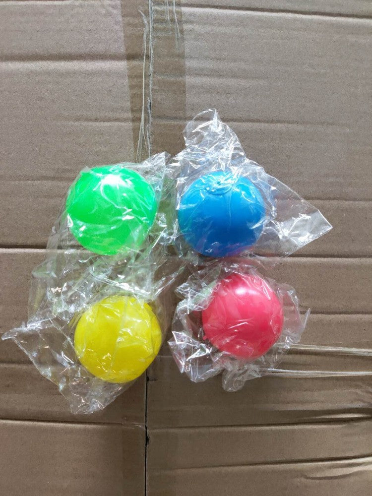 Bola de parede adesiva para alívio do estresse, bola de squash pegajosa