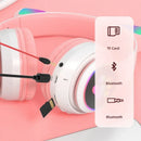 Fone de Ouvido Bluetooth Infantil Orelha de Gatinho
