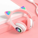 Fone de Ouvido Bluetooth Infantil Orelha de Gatinho