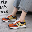 Novo estilo zugu sapatos femininos de sola grossa tênis2025 verão respirável temporada confortável tênis