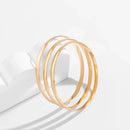 Ingemark 3Pcs/Set Punk Round Brilhante Fechado Pulseiras para Mulheres Vintage Temperamento Fino Corrente Pulseiras Casal Jóias Steampunk