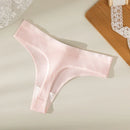 BZEL 8PCS/Conjunto Calcinhas Femininas Algodão Tangas Feminino Simples Respirável Roupa Interior Sexy Lingerie Confortável Listrado Mulher Tam G