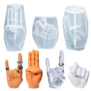 Molde de silicone epóxi anel de dedo