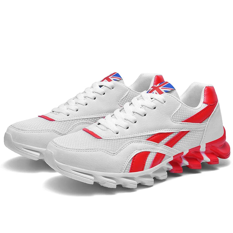 2025 novos tênis de corrida masculinos e femininos respirável tênis casuais antiderrapante vibração confortável sapatos de caminhada 36-48