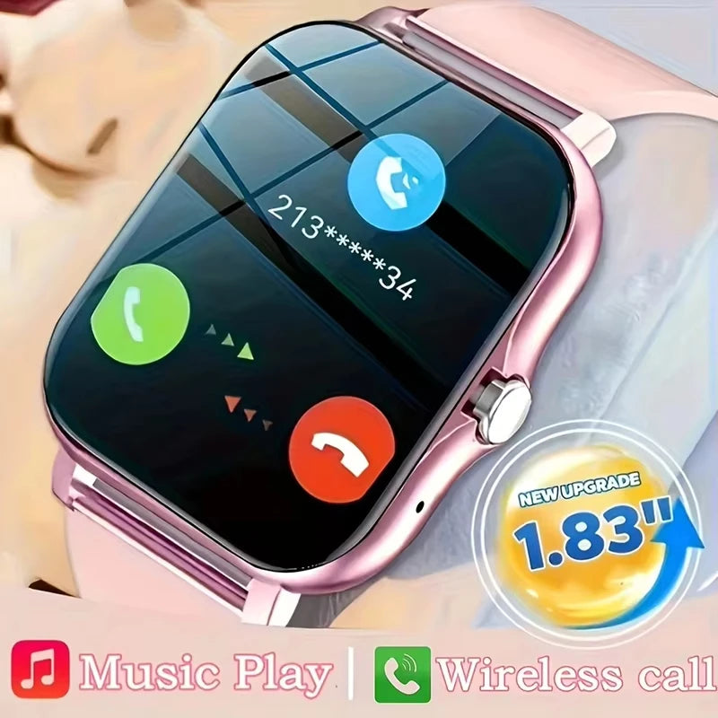 Keshuyou 2025 novo relógio inteligente bluetooth falando oxigênio no sangue/monitor de pressão arterial relógio inteligente para mulheres presente do feriado