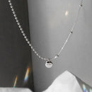 Ketting met letterhanger in 925 sterling silwer.