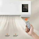 Aquecedor de ar condicionado portátil tudo em um, 2000w, montagem na parede, unidade de aquecimento de resfriamento para rv, acampamento, apartamento, alta qualidade