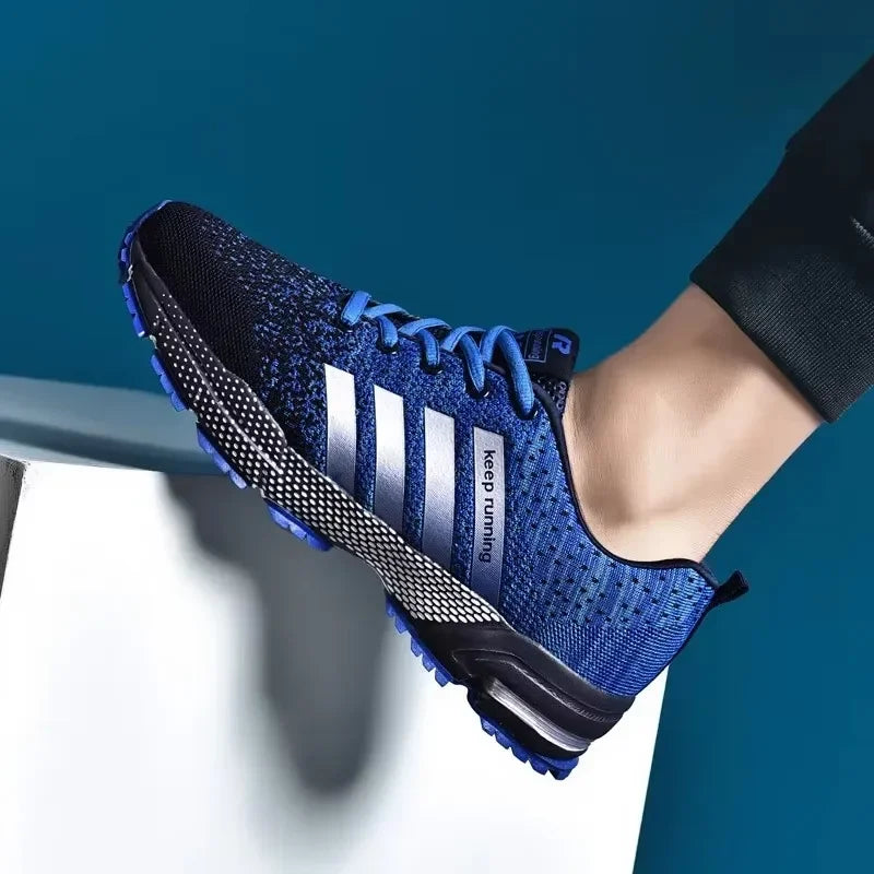 Sapatos de plataforma de design atraente de rua explosiva masculina com correspondência de cores exclusivas respirável confortável anti deslizamento sapatos de caminhada