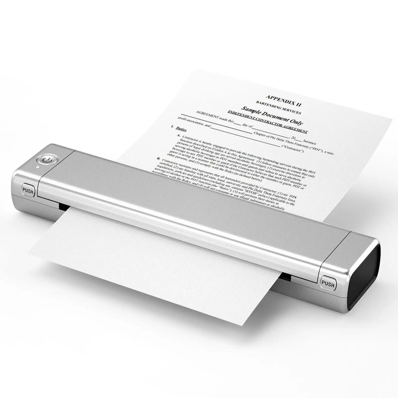 Impressora térmica A4 M08F Transferência de tatuagem sem fio Bluetooth USB Máquina de impressão móvel Texto Documento PDF Design Impressão de tatuagem