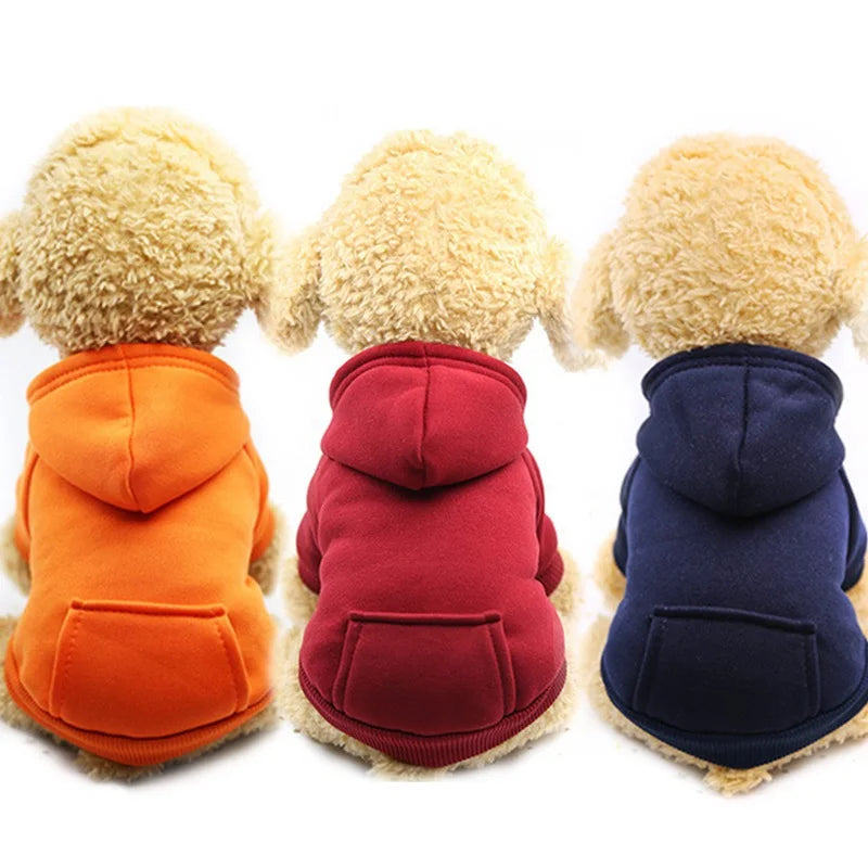 Moda roupas para animais de estimação para cães casaco jaquetas algodão hoodies roupas para cães filhote de cachorro macacão para cães roupas de gato animais de estimação outfit s225