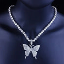 Delysia King Tweedelige Strass Ketting