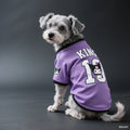 Roupas para animais de estimação para cães, suprimentos para animais de estimação, respirável, legal, confortável, camisas de futebol, raças de cães de pequeno porte, legal e elegante
