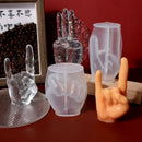 Molde de silicone epóxi anel de dedo