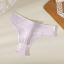 BZEL 8PCS/Conjunto Calcinhas Femininas Algodão Tangas Feminino Simples Respirável Roupa Interior Sexy Lingerie Confortável Listrado Mulher Tam G