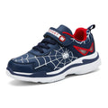 Novo estilo crianças sapatos meninos dos desenhos animados aranha sapatos esportivos estudante casual leve tênis de corrida crianças antiderrapante