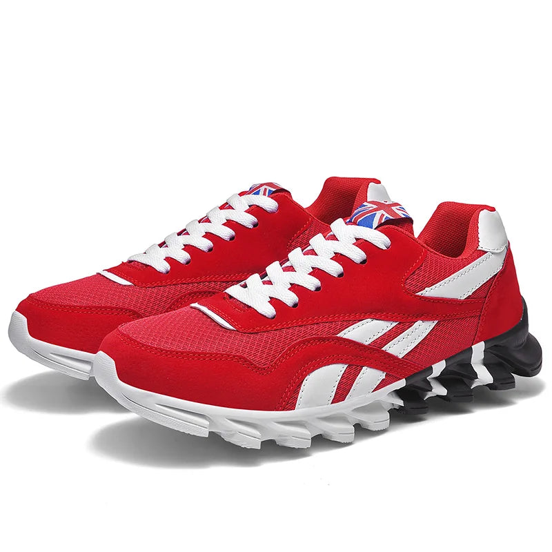 2025 novos tênis de corrida masculinos e femininos respirável tênis casuais antiderrapante vibração confortável sapatos de caminhada 36-48
