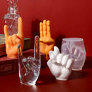 Molde de silicone epóxi anel de dedo
