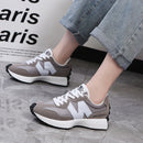 Novo estilo zugu sapatos femininos de sola grossa tênis2025 verão respirável temporada confortável tênis