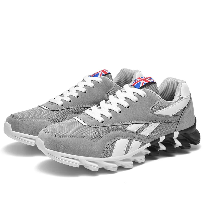 2025 novos tênis de corrida masculinos e femininos respirável tênis casuais antiderrapante vibração confortável sapatos de caminhada 36-48