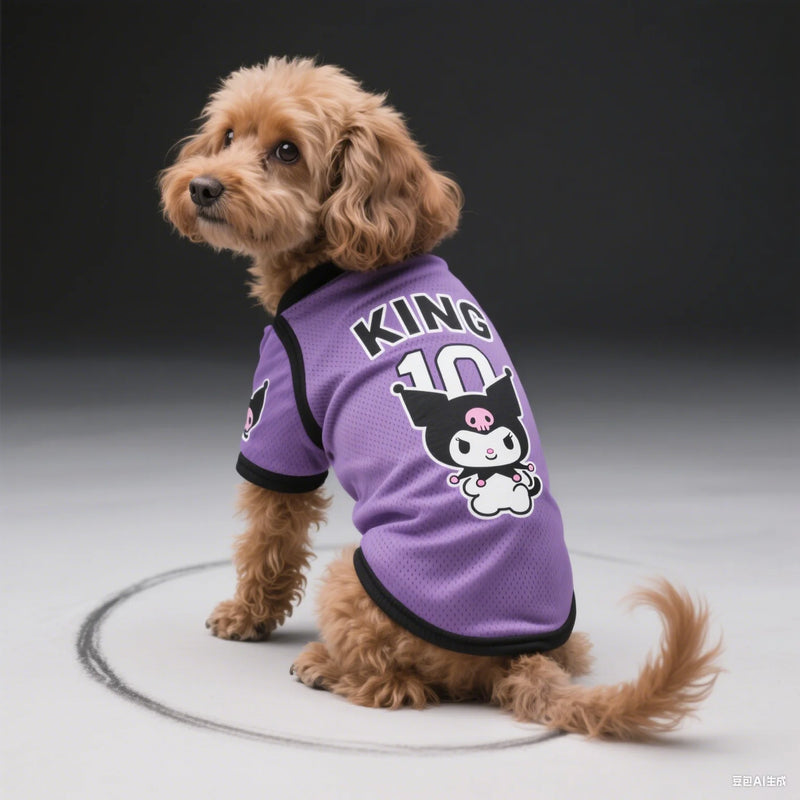 Roupas para animais de estimação para cães, suprimentos para animais de estimação, respirável, legal, confortável, camisas de futebol, raças de cães de pequeno porte, legal e elegante