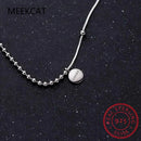 Ketting met letterhanger in 925 sterling silwer.
